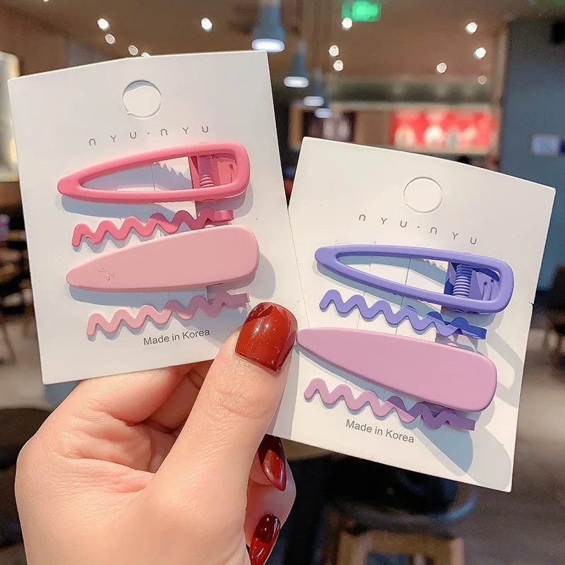 Women Accessories Store - 4PCS/Set Kid Designer Alloy Hair Clips