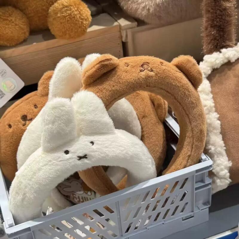 Women Accessories Images - Anime Image Miffy Plush Hair Hoop