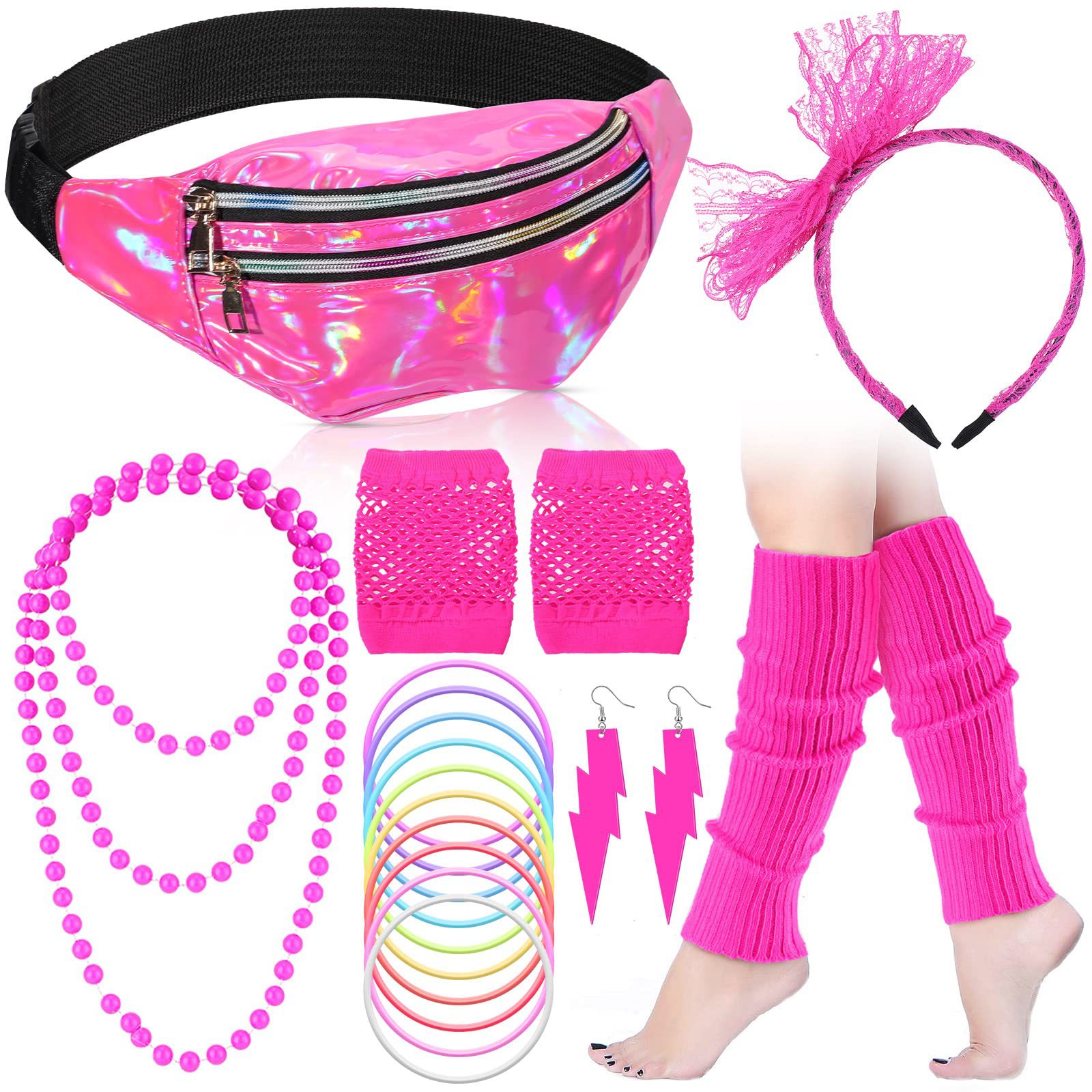 80s Costume Accessories Women  - Women'S Accessories In The 80S recension och pris