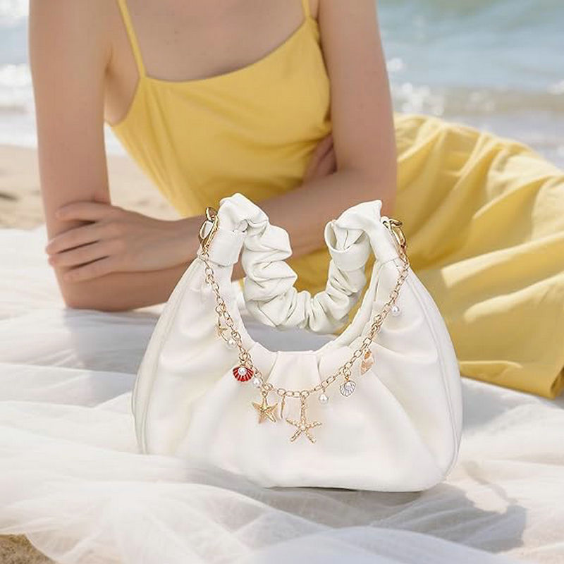 Bag Charms for Handbags Golden - Women'S Accessories Handbags recension och pris