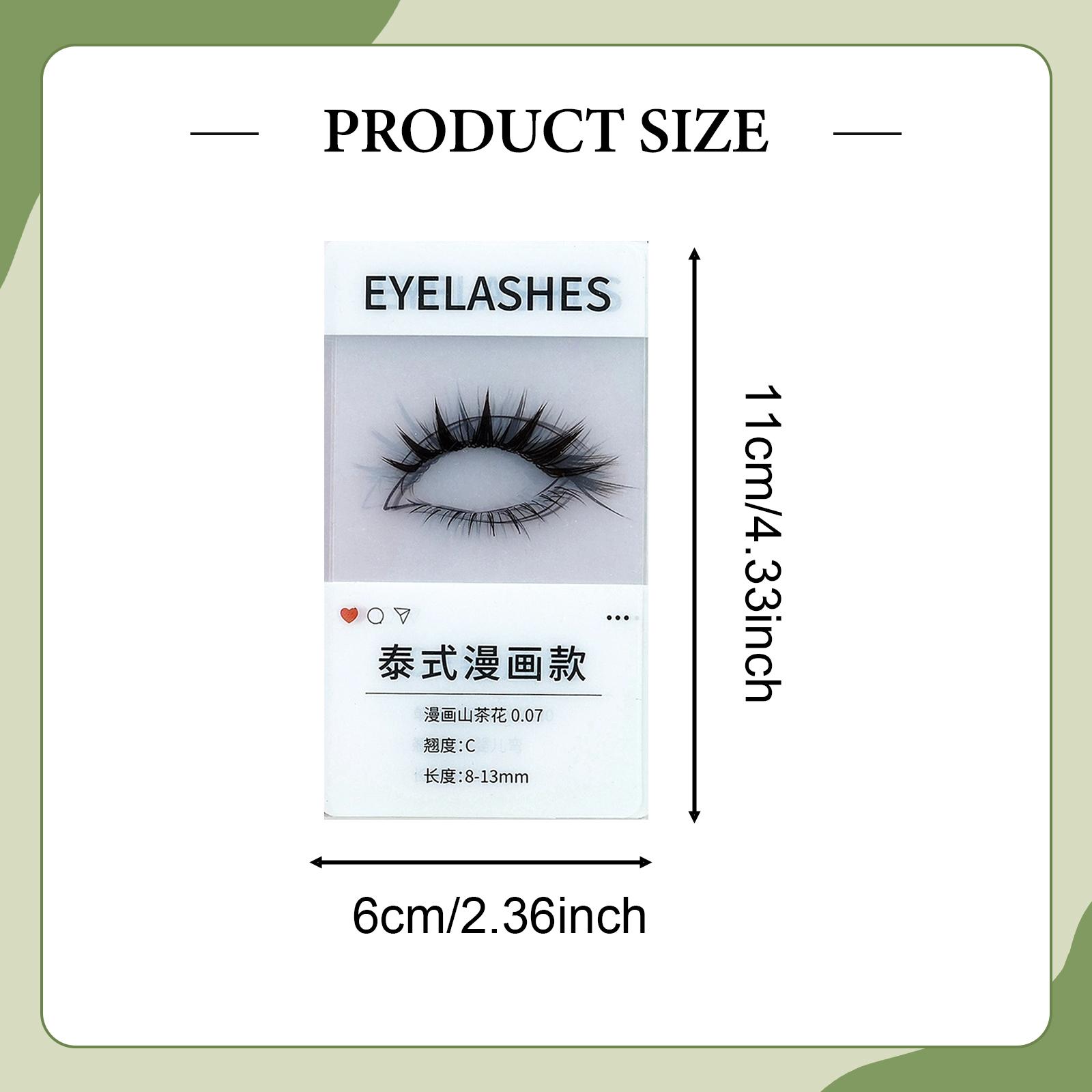 14Pcs Eyelash Effect Cards Eye - Women Accessories Store recension och pris