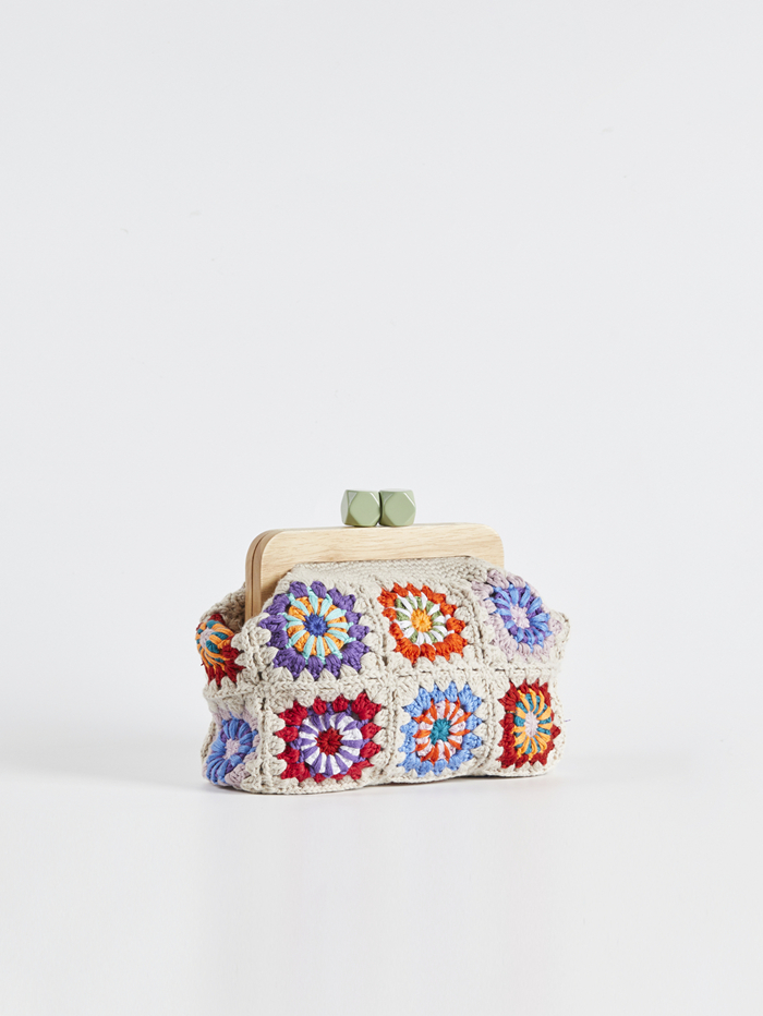 Crochet clutch granny square G - Women'S Accessories Handbags recension och pris
