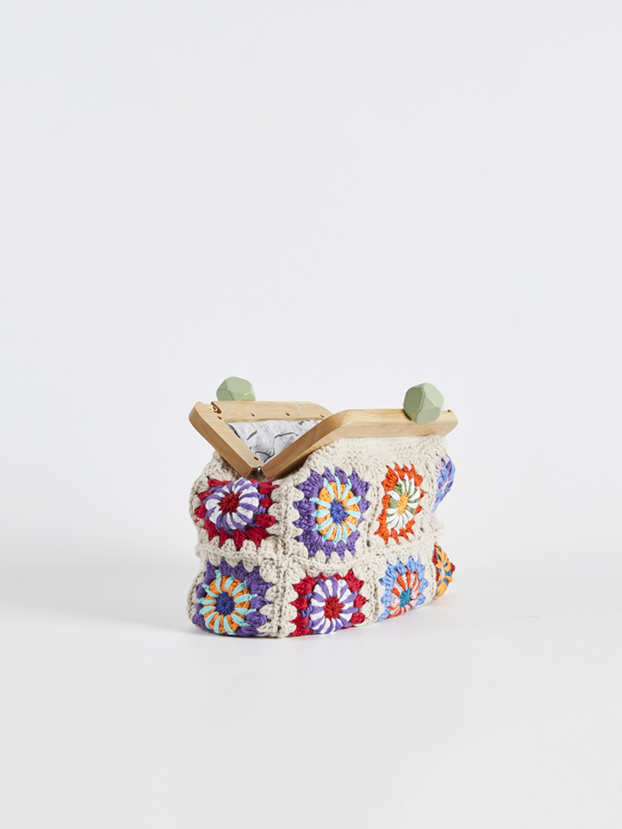 Crochet clutch granny square G - Women'S Accessories Handbags recension och pris