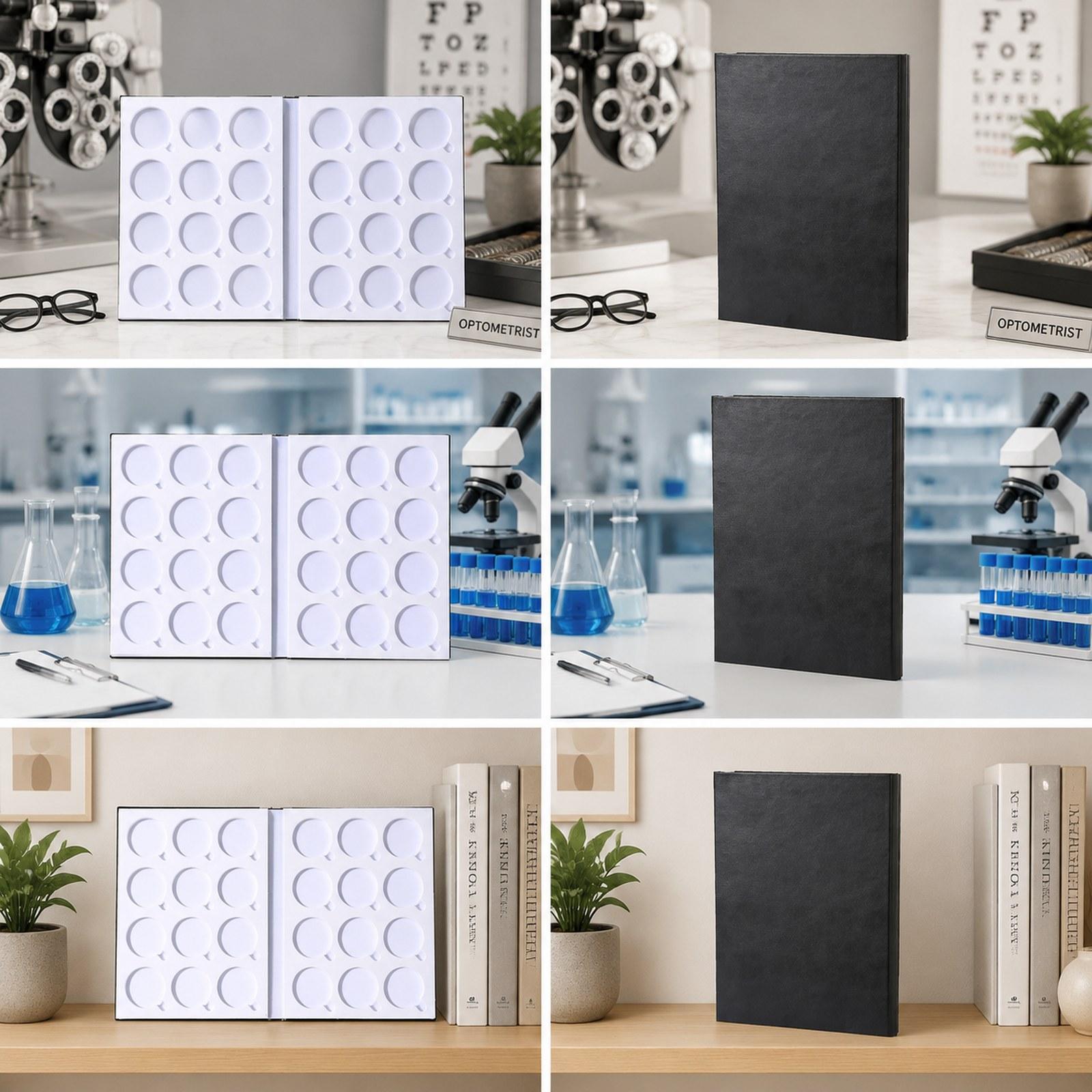 Lens Tray 24 Slots PU Leather  - Women Accessories Store recension och pris