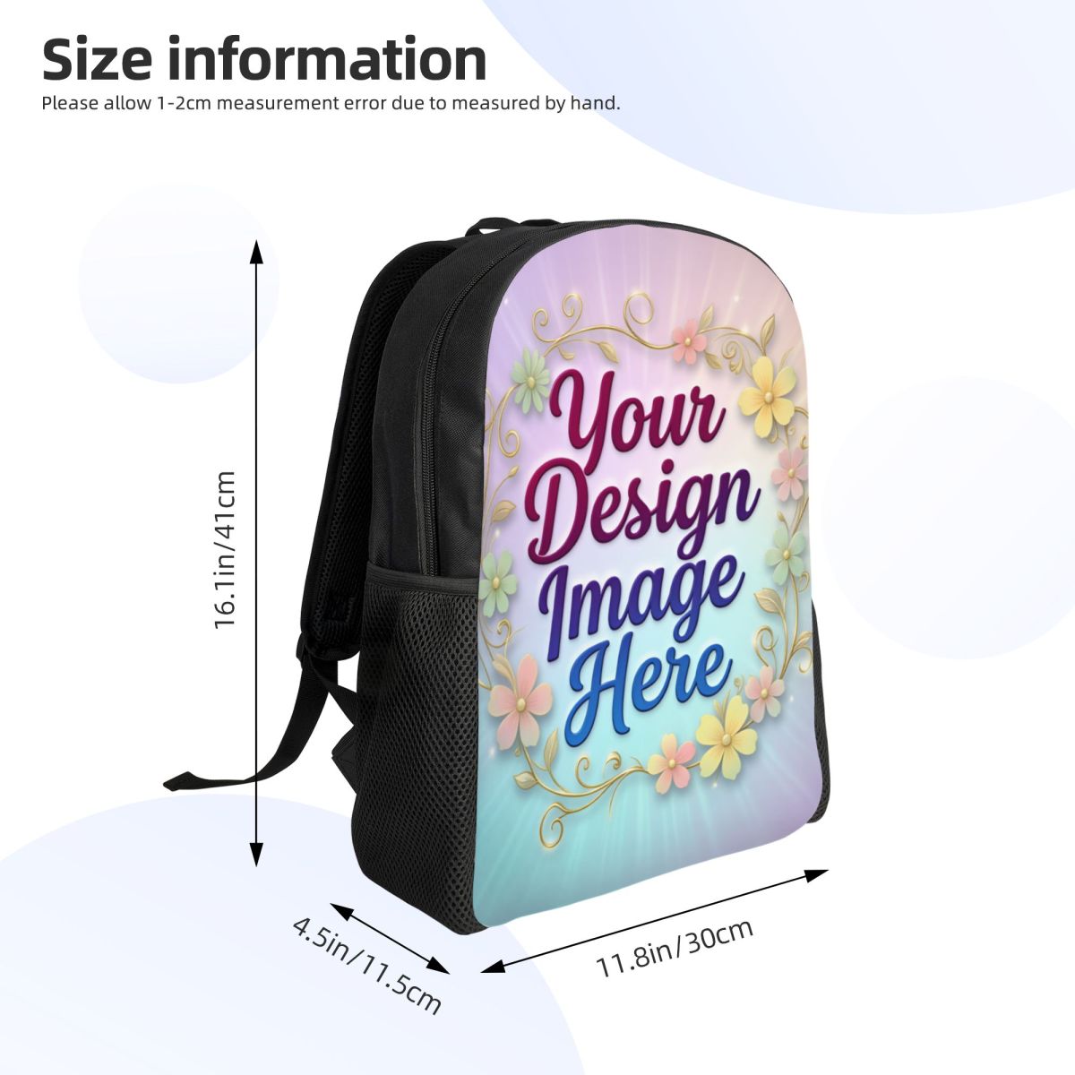 Custom Your Photo Logo Text La - Women Accessories Images recension och pris
