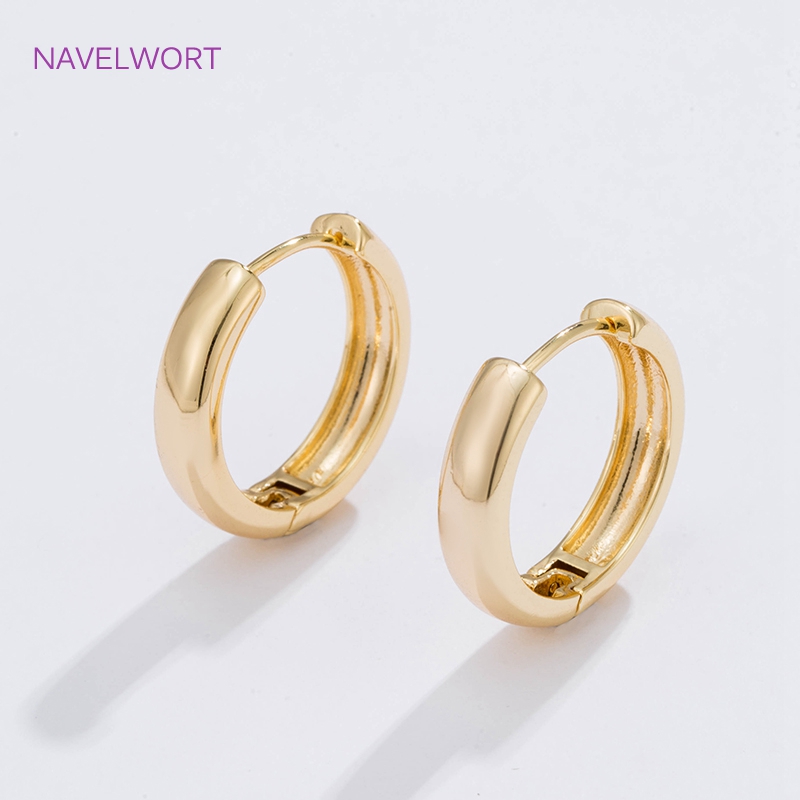 6 Sizes Gold Plated Circle Hoo - Women'S Ear Accessories recension och pris