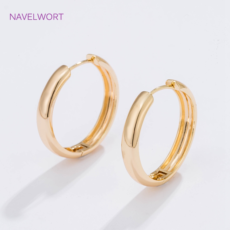 6 Sizes Gold Plated Circle Hoo - Women'S Ear Accessories recension och pris