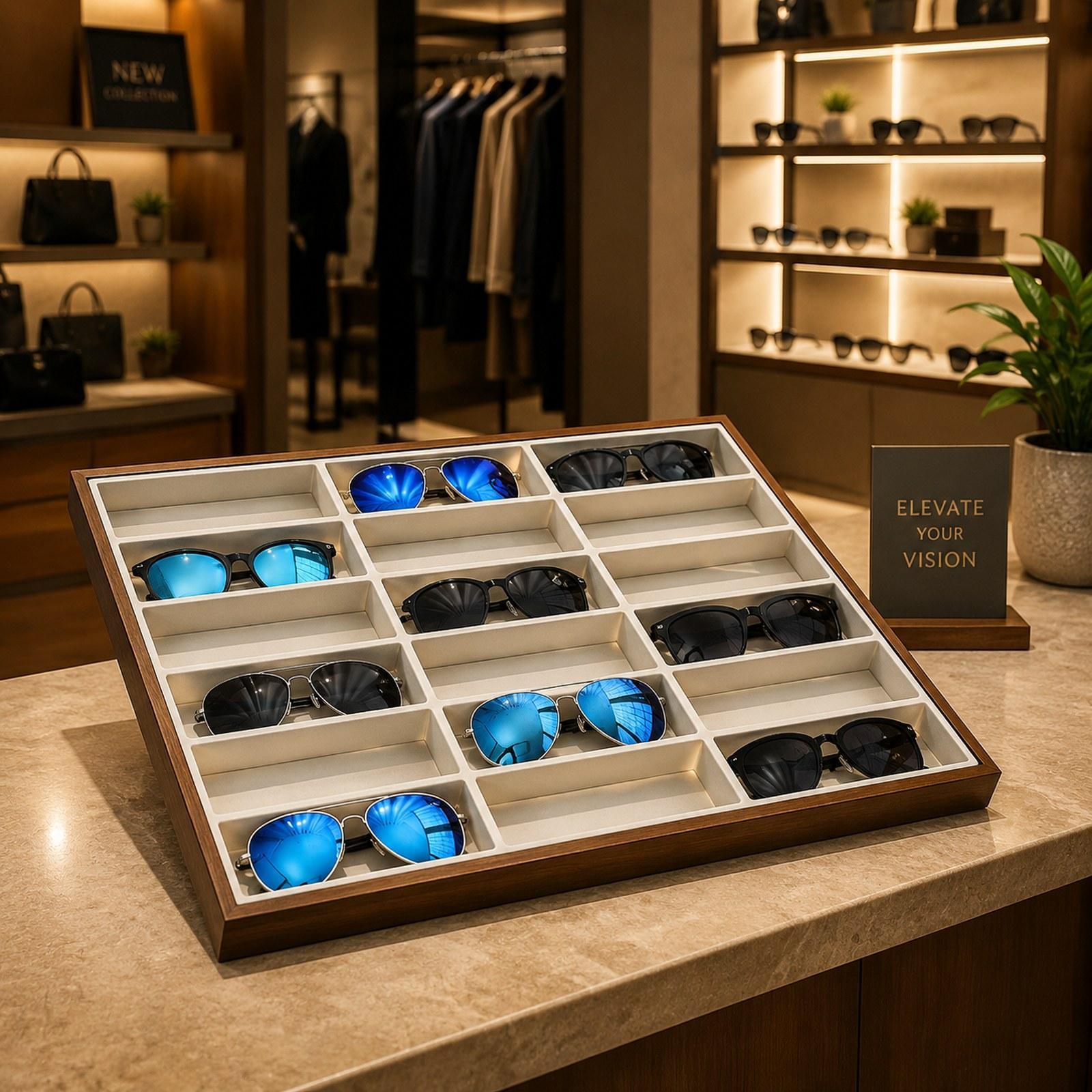 Glasses Display Tray Eyewear S - Women Accessories Store recension och pris