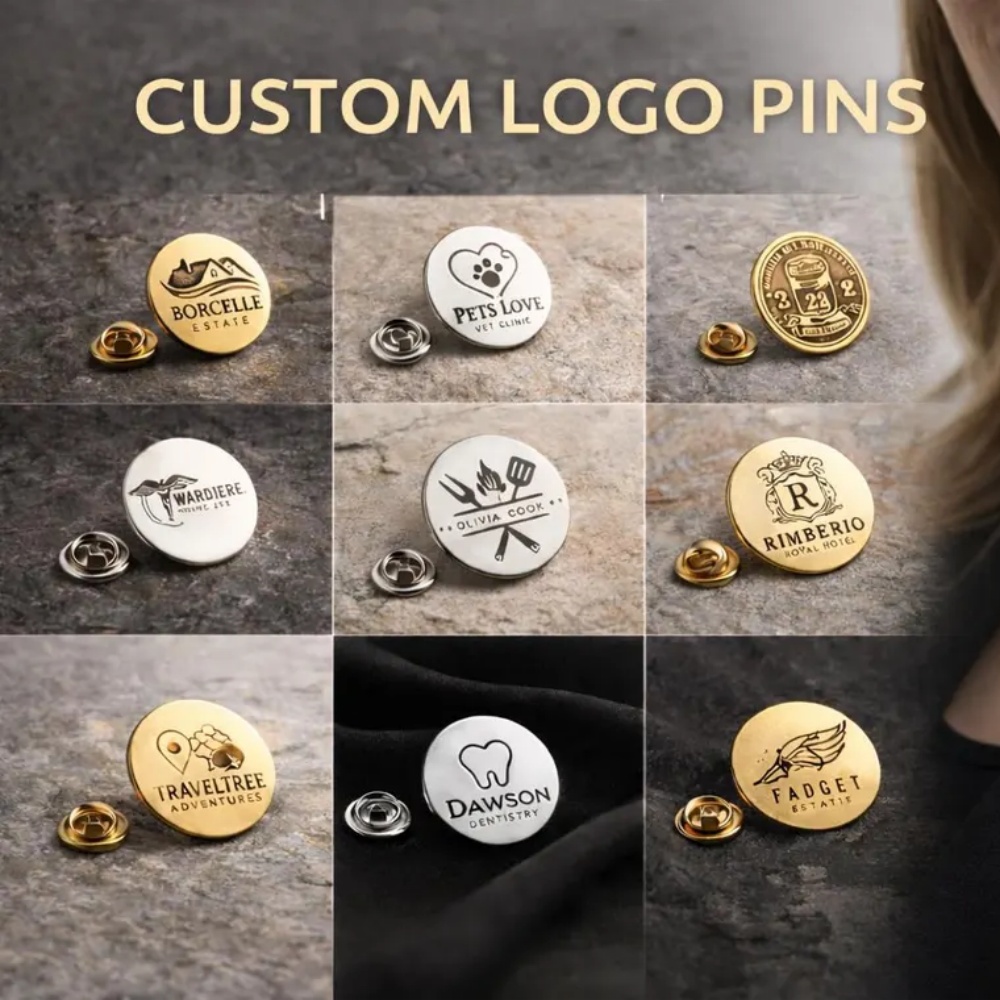 20mm Round Custom Brooch Custo - Women Accessories Images recension och pris