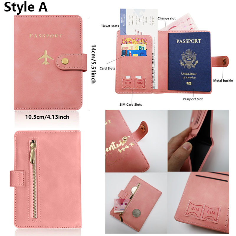 Leather Passport Holder Covers - Women'S Accessories Wallet recension och pris