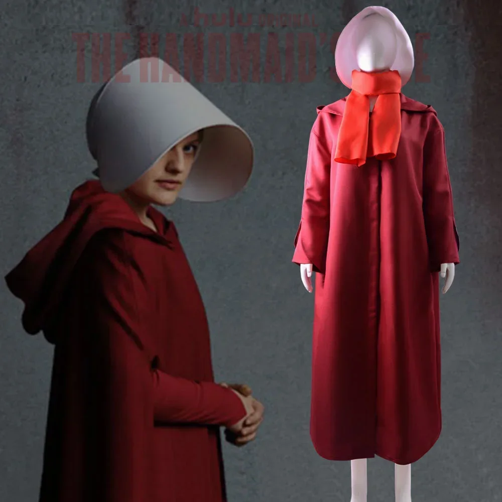he Handmaid's Tale Cosplay Cos - Women'S Red Accessories recension och pris