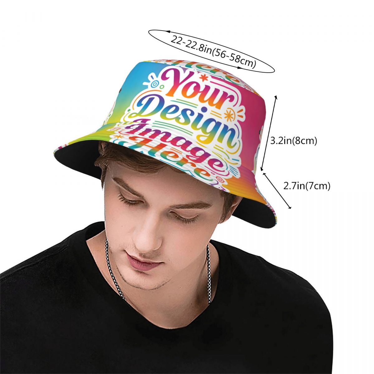 Custom Your Image Logo Bucket  - Women Accessories Images recension och pris