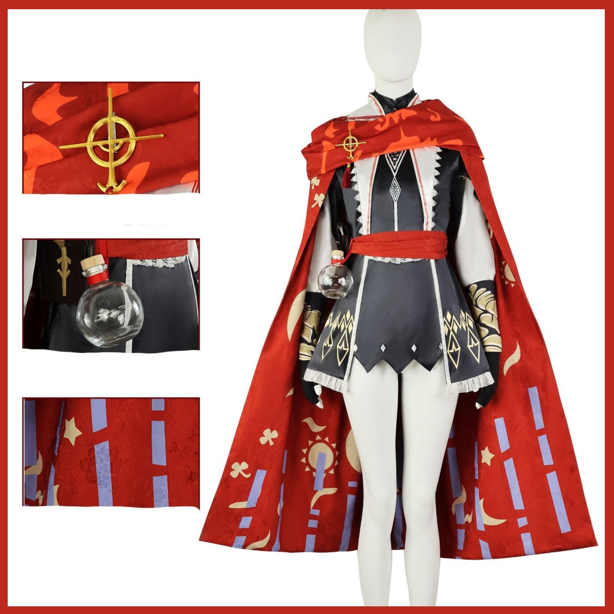 Game Arknights Exusiai The New - Women'S Red Accessories recension och pris